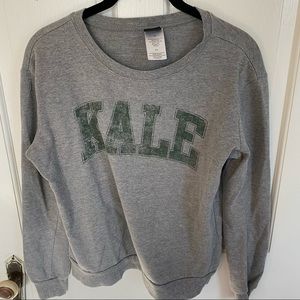 Kale Graphic Crewneck